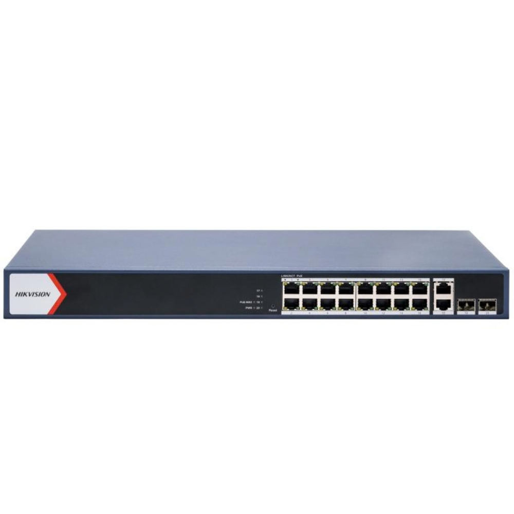 Hikvision 16 Port Gigabit Smart PoE Switch