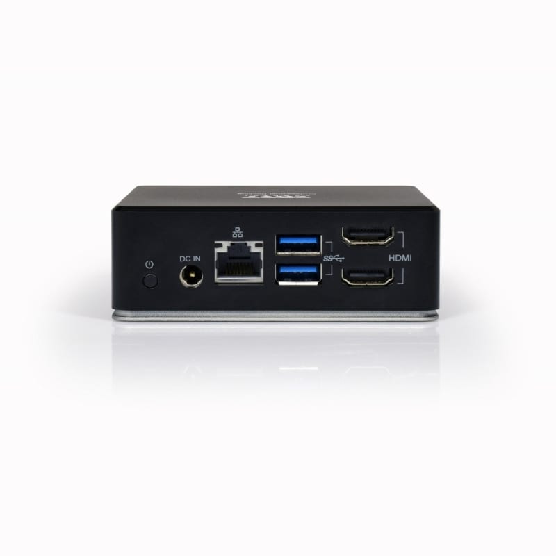 Port USB Type-C to 1 x RJ45|2 x USB3.1 Gen1|2 x HDMI|1 x Type-C|1 x USB3.1 Gen1 | Apple Charging 2.4A|1 x Aux Dock - Black