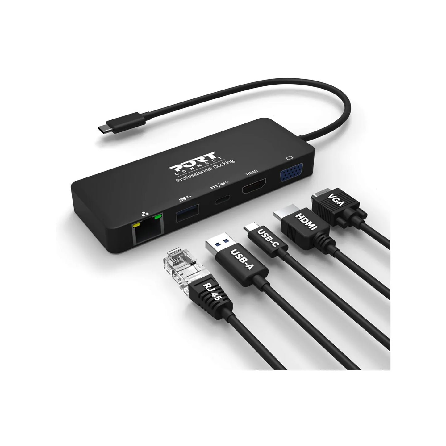 Port 85W USB-C Universal Travel Docking Station