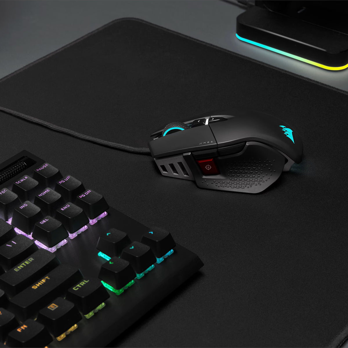 Corsair M65 RGB ULTRA Tunable FPS 26000DPI Gaming Mouse - Black