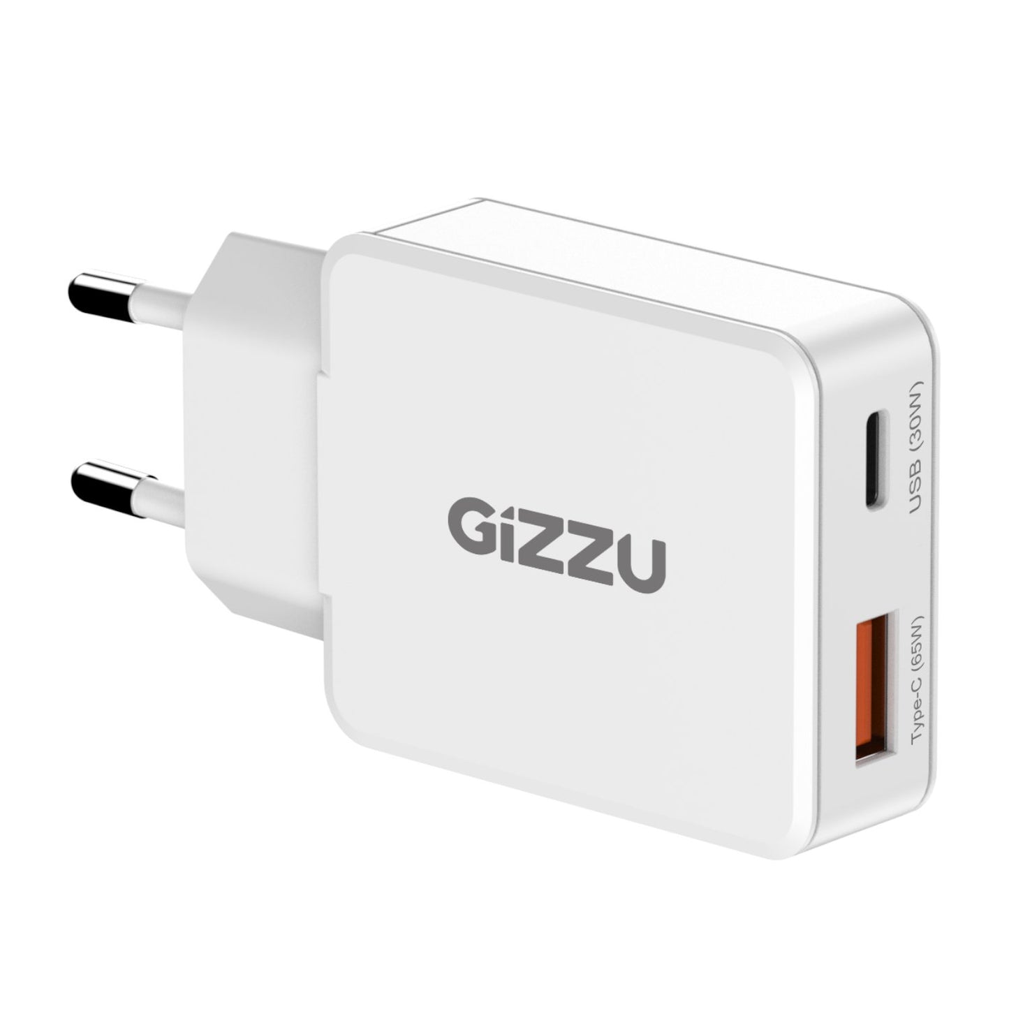 Gizzu 2-Port 65W GaN Wall Charger