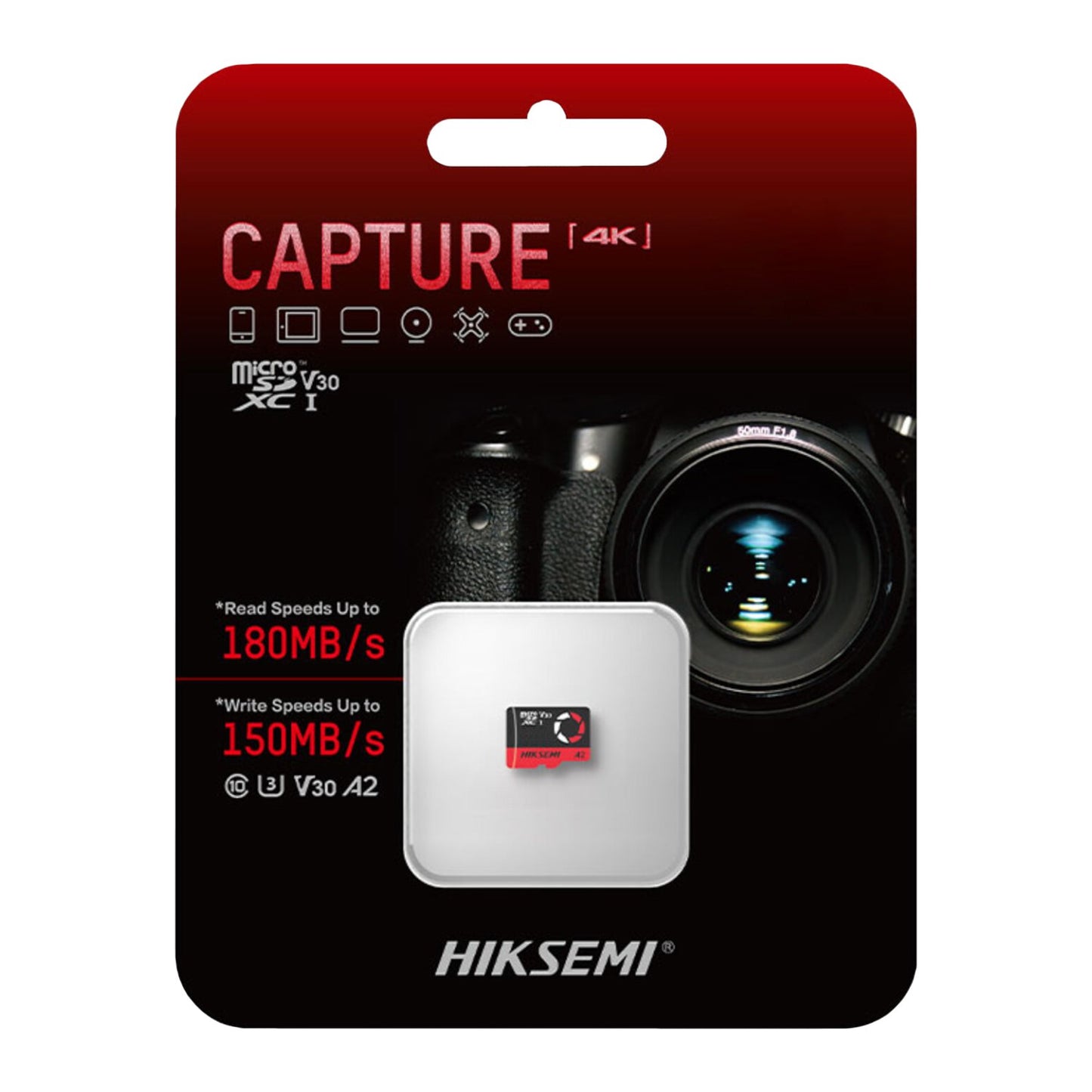 Hiksemi Capture V30 128GB MicroSDXC (Without Adapter)