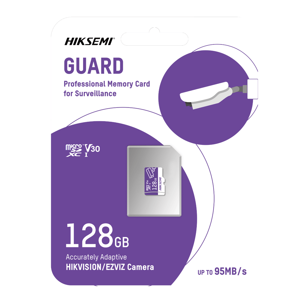 Hiksemi Guard U1+U3 TLC 128GB MicroSDXC (Without Adapter)