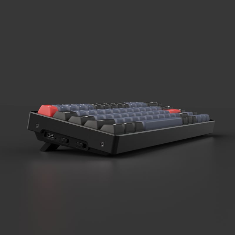 Keychron K6 Pro 65% Red G Pro Switches RGB Wireless Keyboard - Black