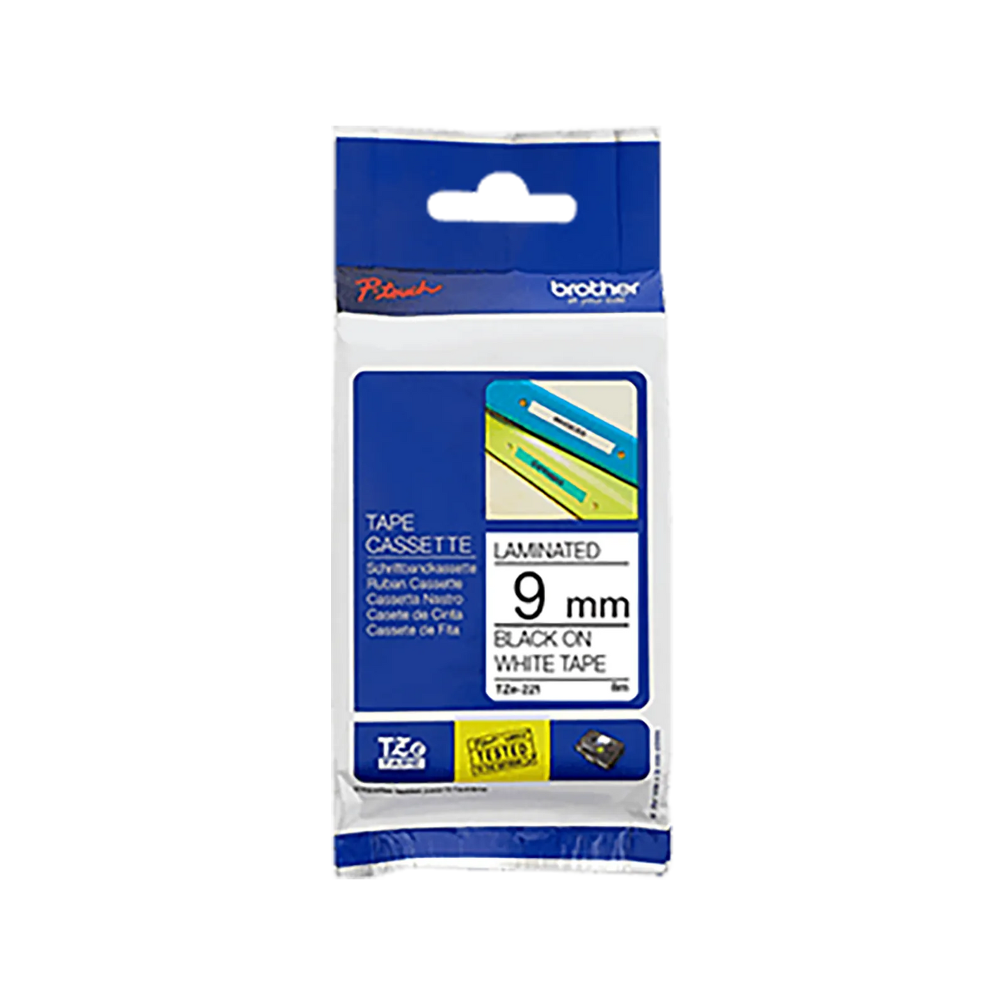 Datanet Brother 300 Laminated 9MM Label Printer Ribbons