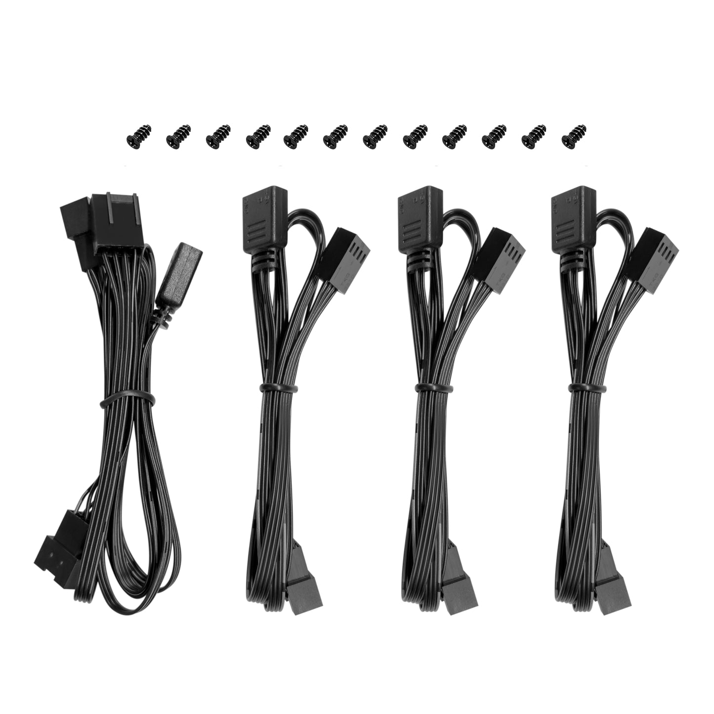 DeepCool FL12 3-in-1 ARGB 120mm PWM 3 Fan Pack - Black