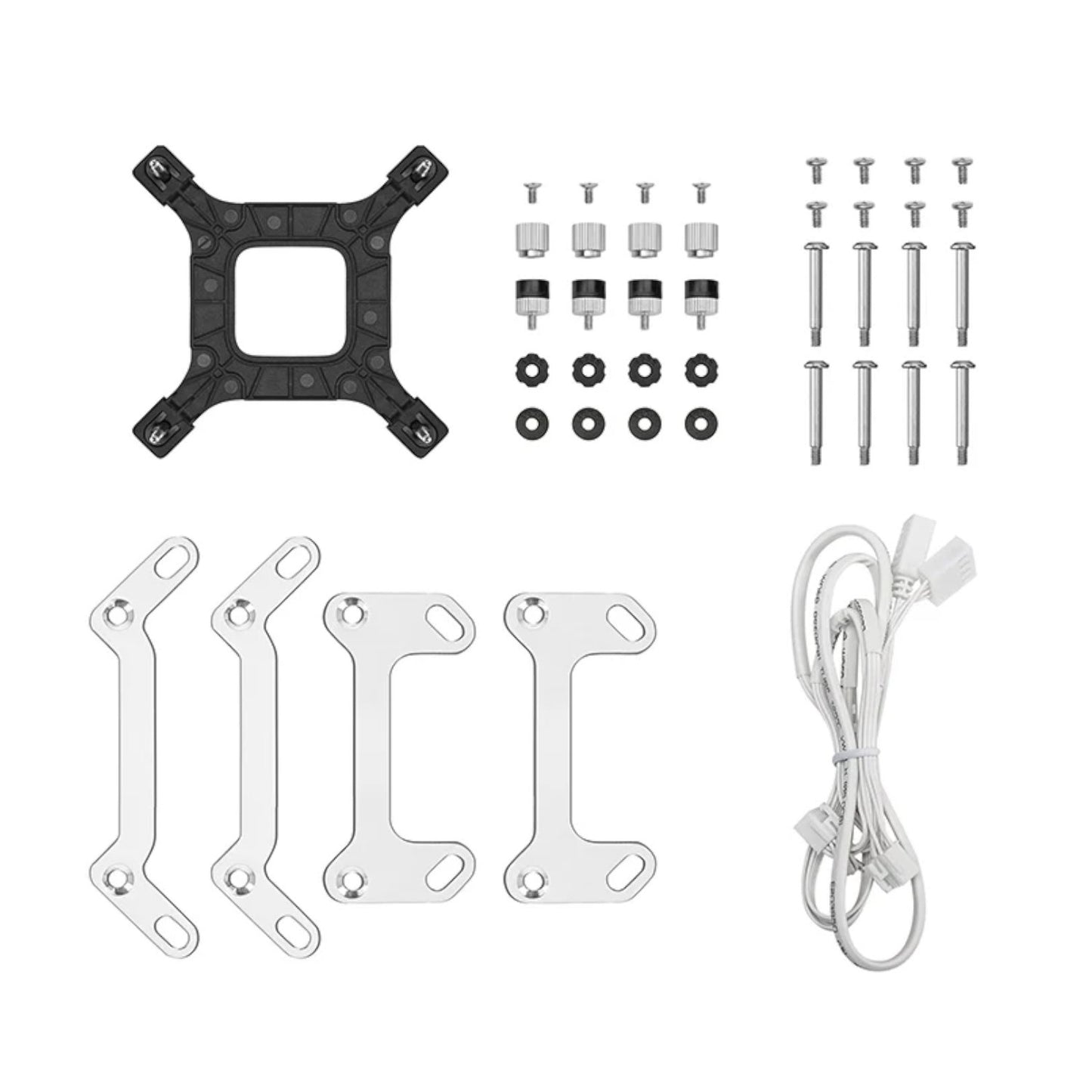 DeepCool LM240 ARGB 240mm AiO Liquid Cooler - White