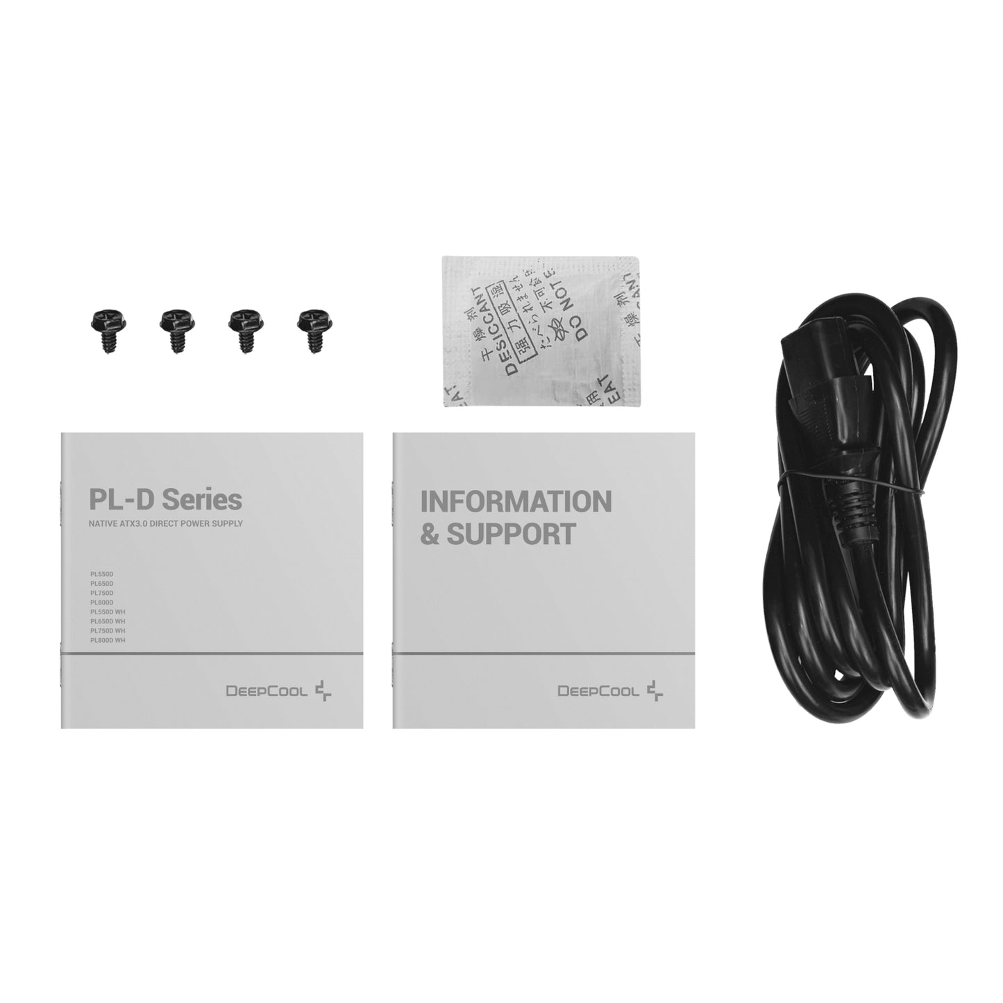 DeepCool PL650D 650W 80PLUS Bronze ATX3.1 Semi-Modular Power Supply