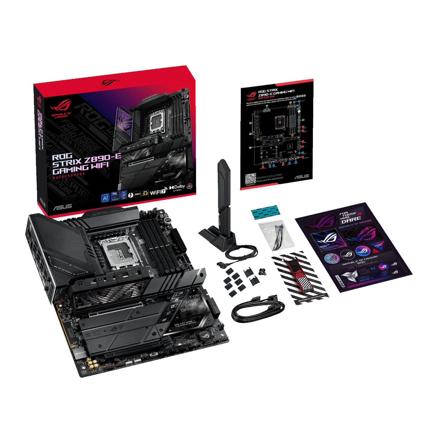 Asus ROG Strix Z890-E Gaming WIFI Intel LGA1851 ATX Gaming Motherboard