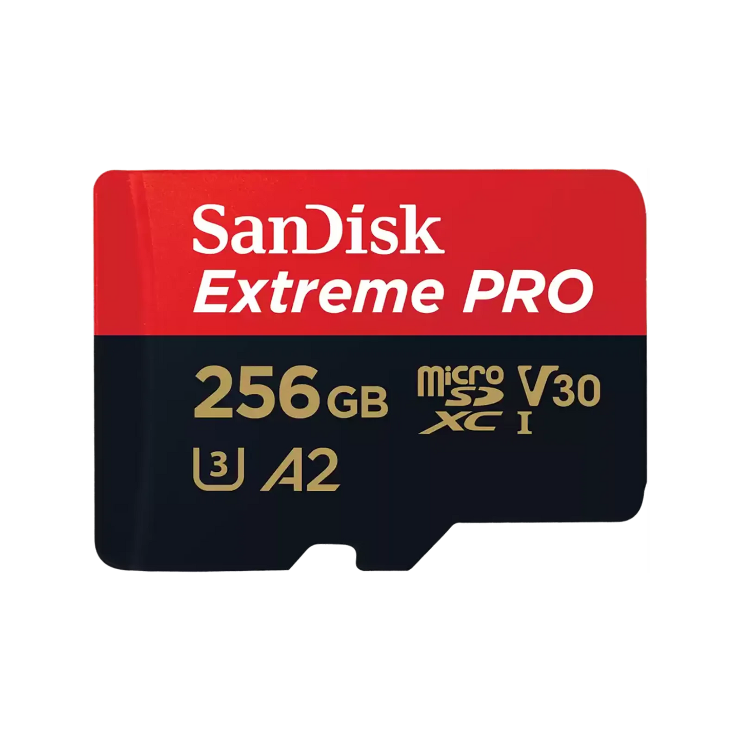 Sandisk Extreme Pro 256GB 4K Video MicroSDXC Card with Adapter