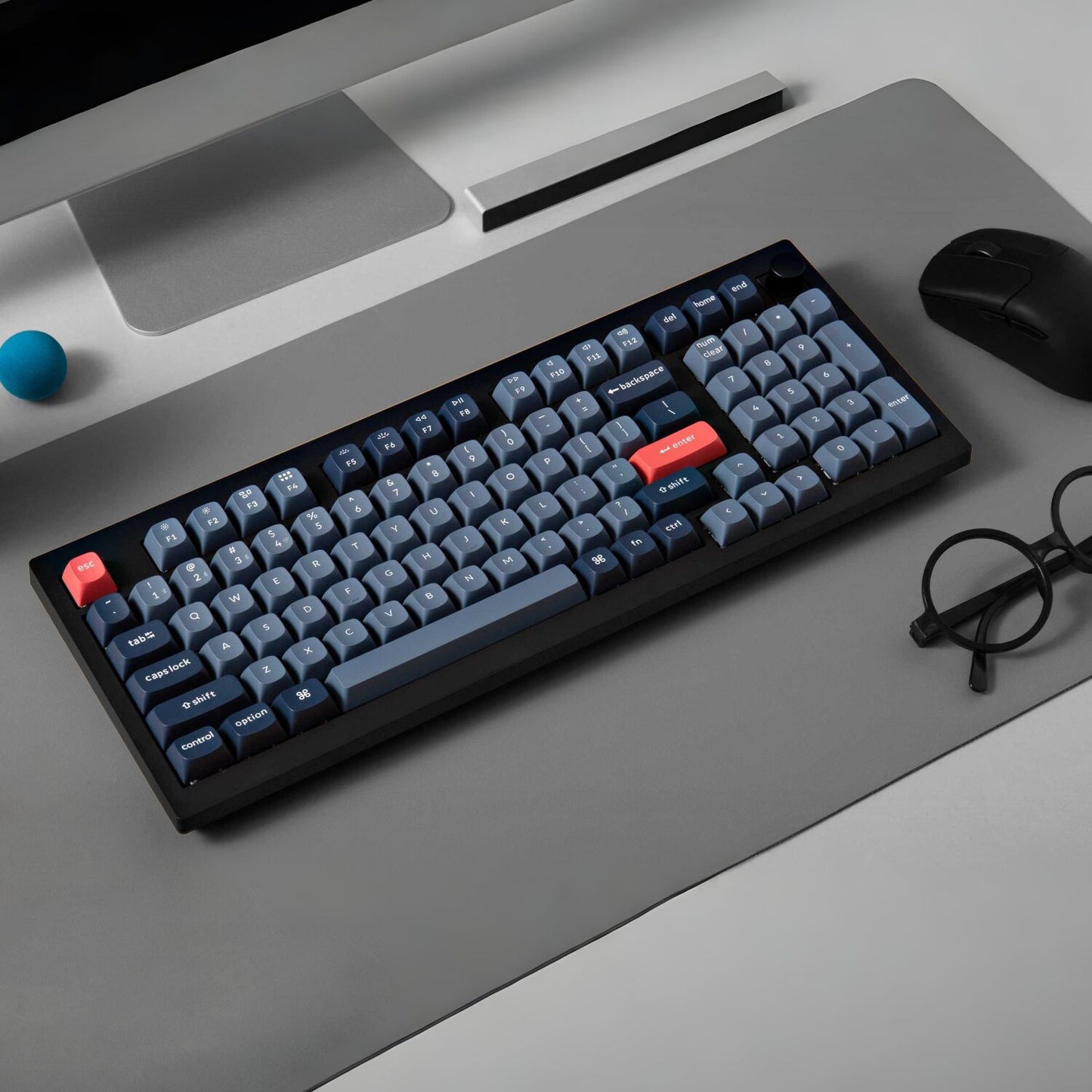 Keychron V5 Max Wireless Custom Keyboard - BANANA Switch