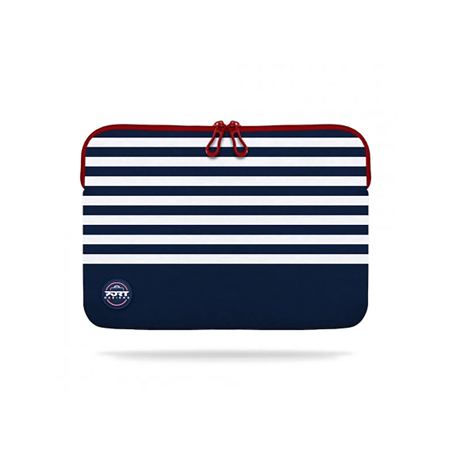 Port LA Mariniere Memory Foam 15.6" Navy Sleeve