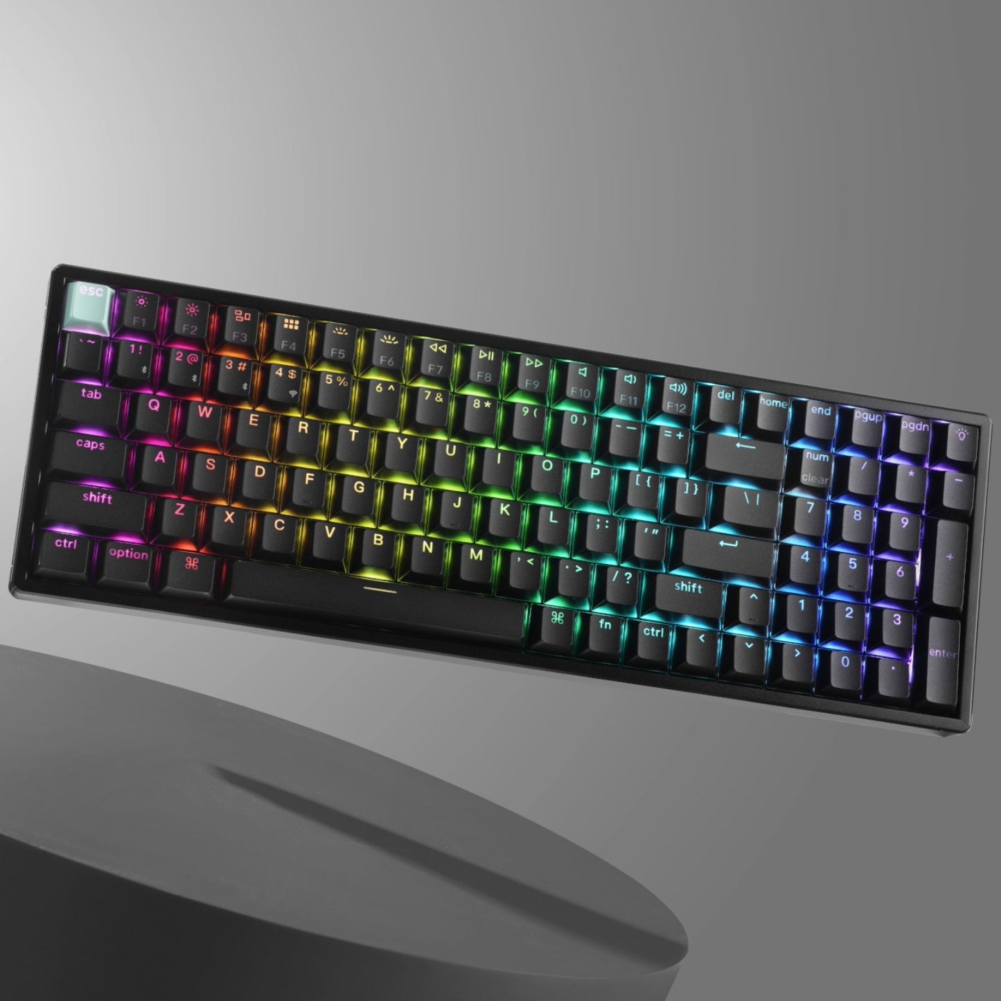 Keychron K4 HE 96% Magnetic Switch Hot-Swap RGB Wireless Keyboard – Black