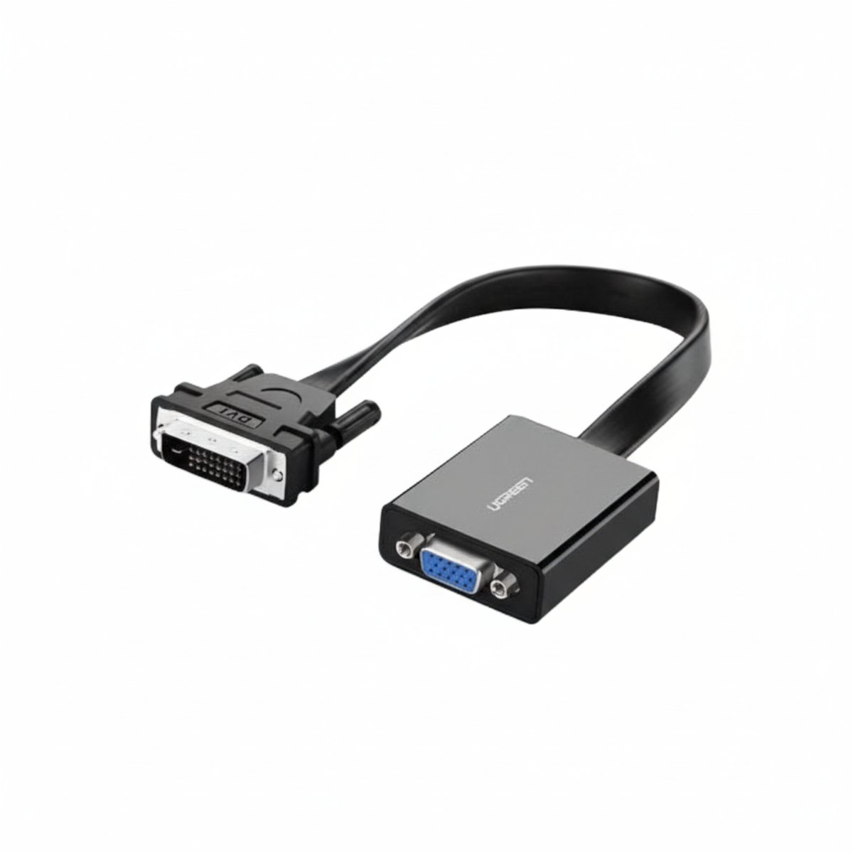 UGreen DVI-D 24+1 to VGA Active Video Adapter (Male to Female) – Black