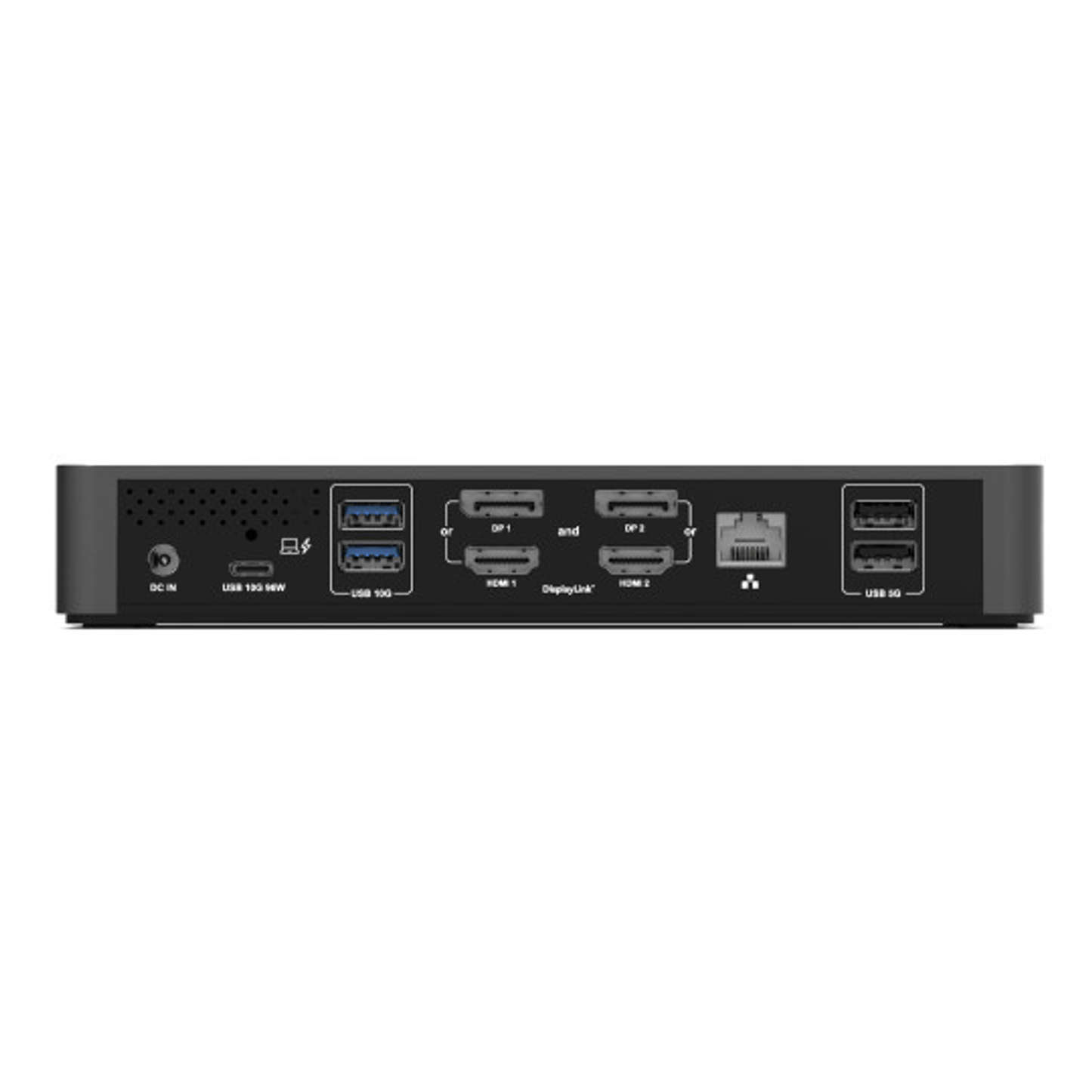 PORT2 x 4K USB-C desktop docking station 11 peripherals 96W