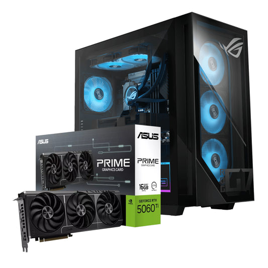 Asus ROG G700 Intel® Core™ Ultra 5 Windows 11 Home PC (RTX 5060 Ti PRIME | 16GB DDR5 | 1TB NVMe)
