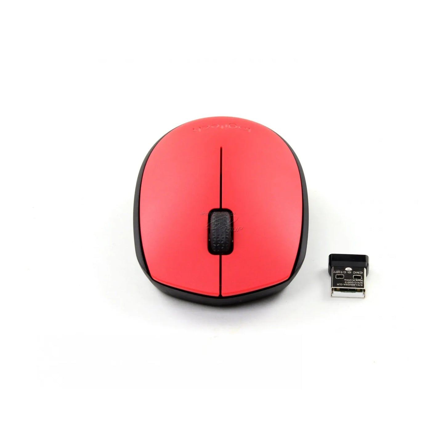 Logitech M171 Red Compact & Portable Wireless Mouse