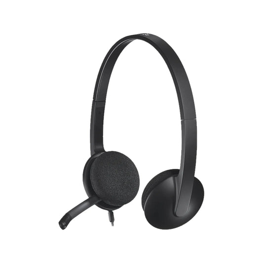 Logitech H340 Black Computer Stereo USB Headset