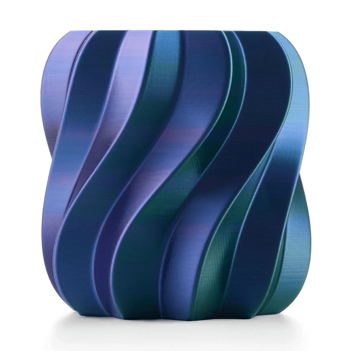 Anycubic PLA Silk Tri-colour Filament 1kg – Blue/Green/Purple