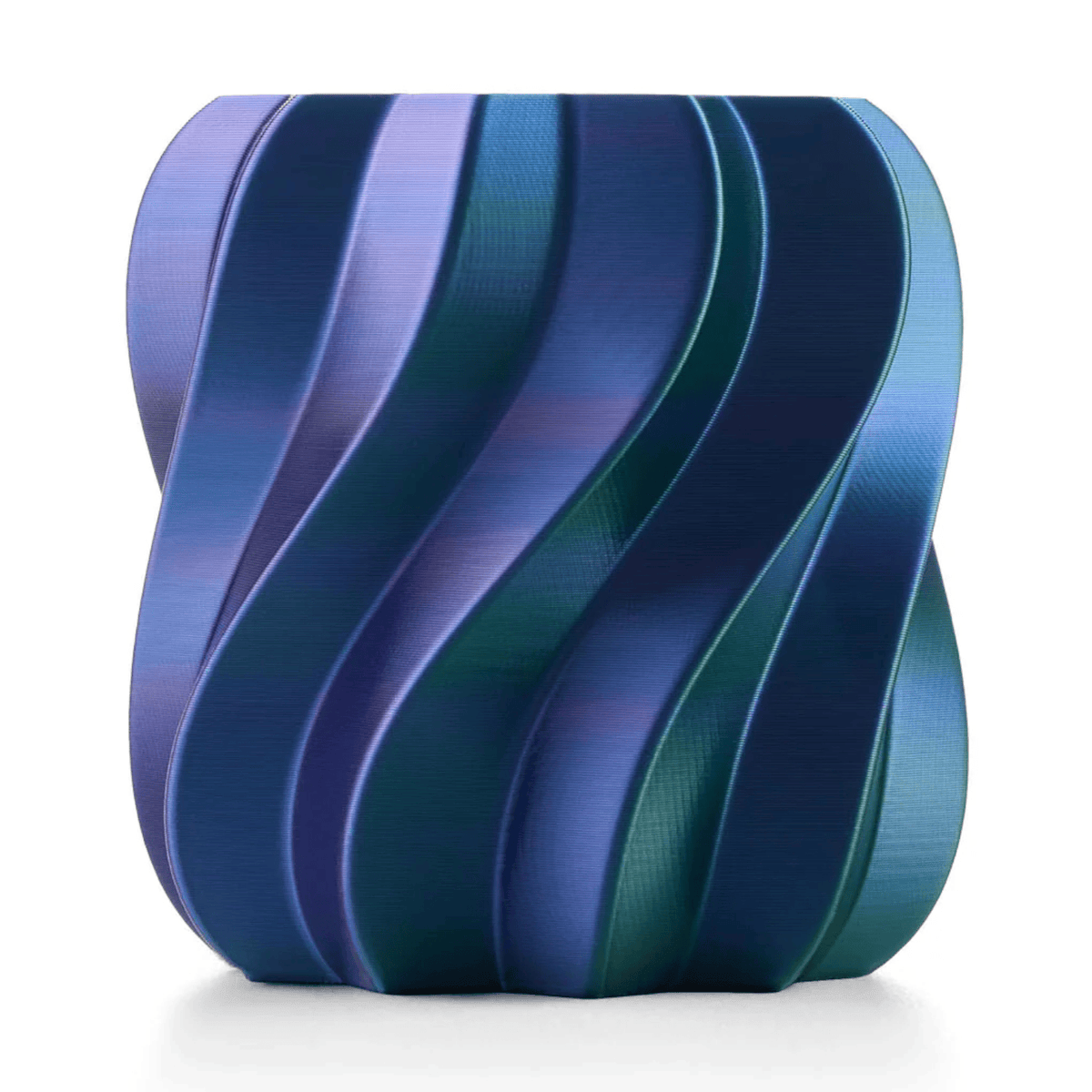 Anycubic PLA Silk Tri-colour Filament 1kg – Blue/Green/Purple