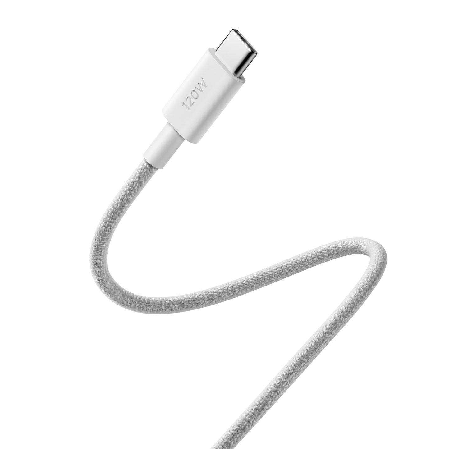 Xiaomi 6A Braided USB Type-C to USB Type-C Cable (1m) - White