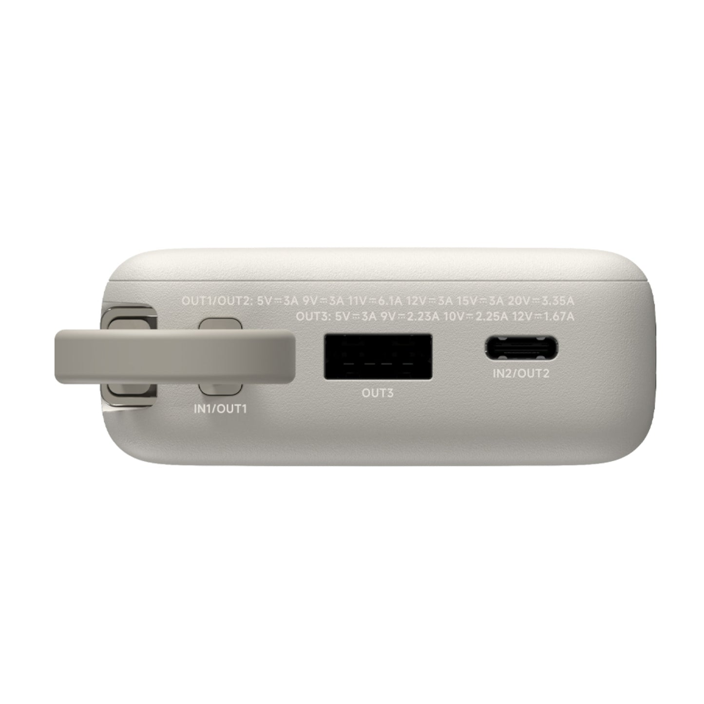 Xiaomi 67W Power Bank 10000 (Integrated Cable) - Tan
