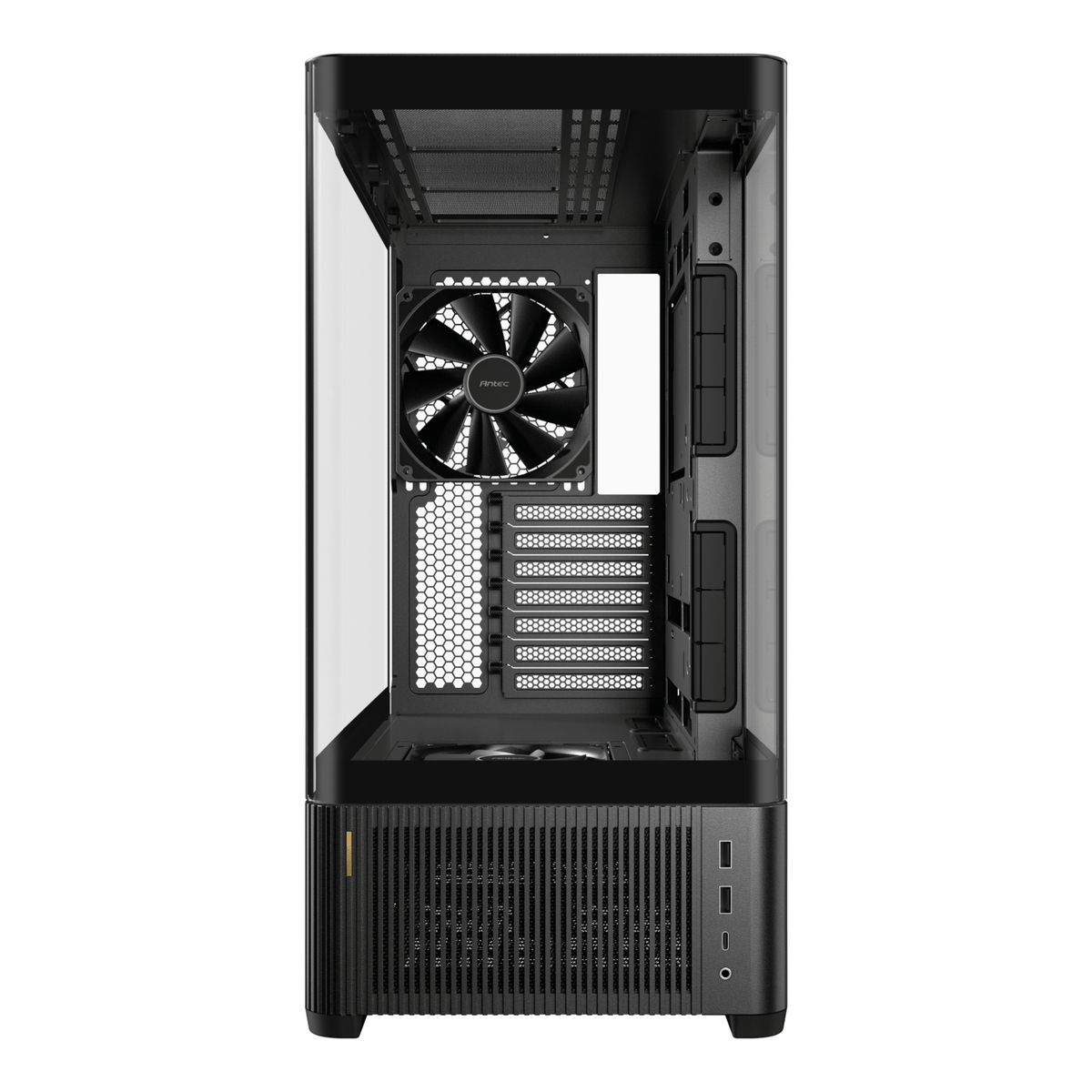 Antec C6 CURVED AIR ATX | Micro-ATX | ITX Mid-Tower Gaming Chassis - Black