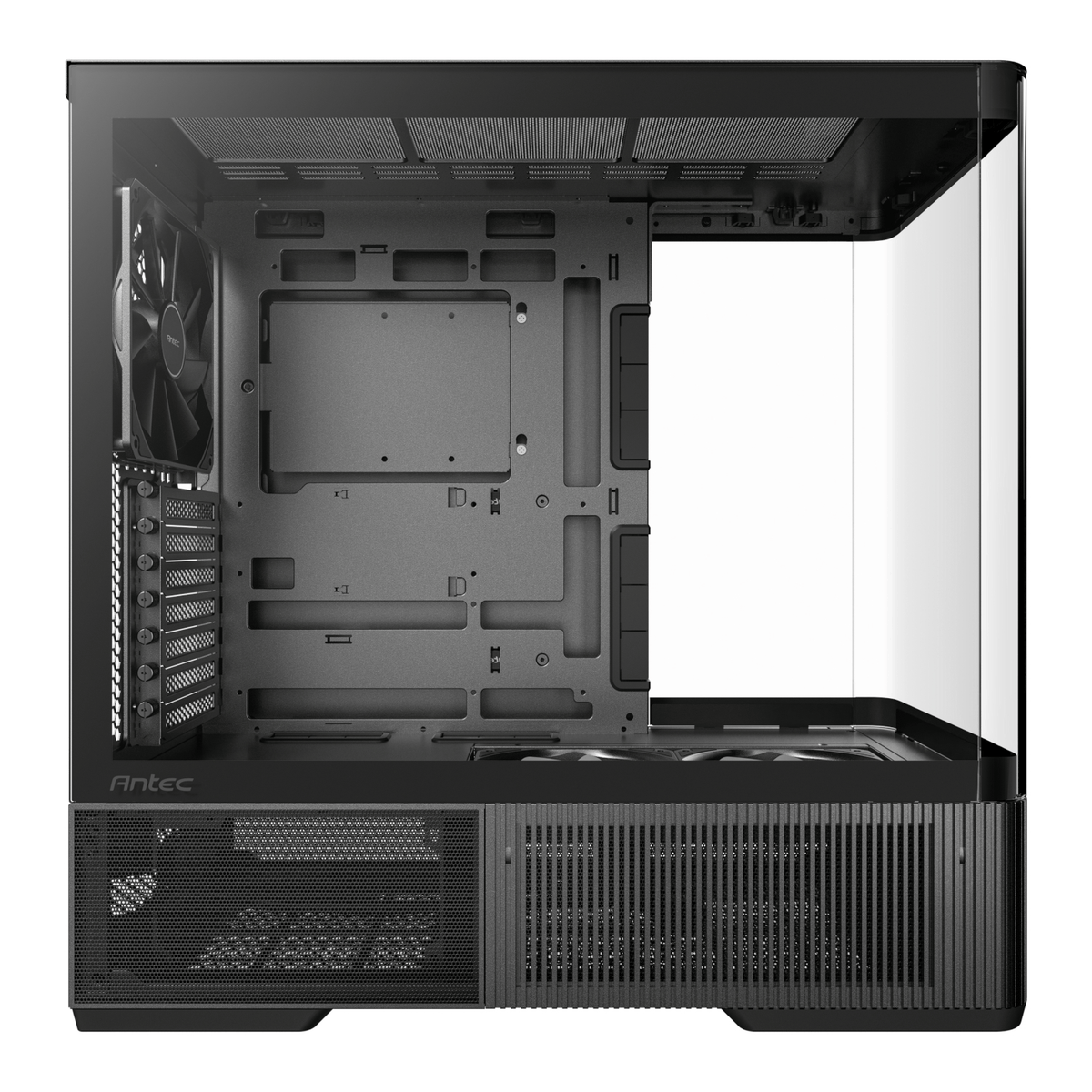 Antec C6 CURVED AIR ATX | Micro-ATX | ITX Mid-Tower Gaming Chassis - Black