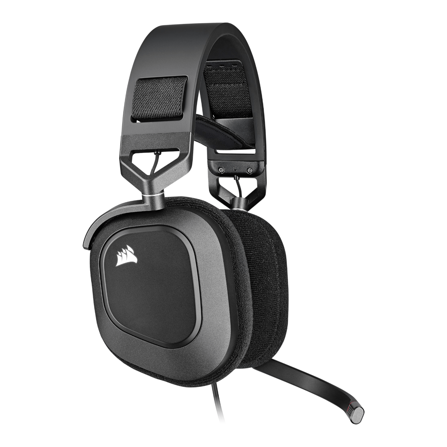 Corsair HS80 RGB USB Wired Over-Ear Gaming Headset — Carbon Black