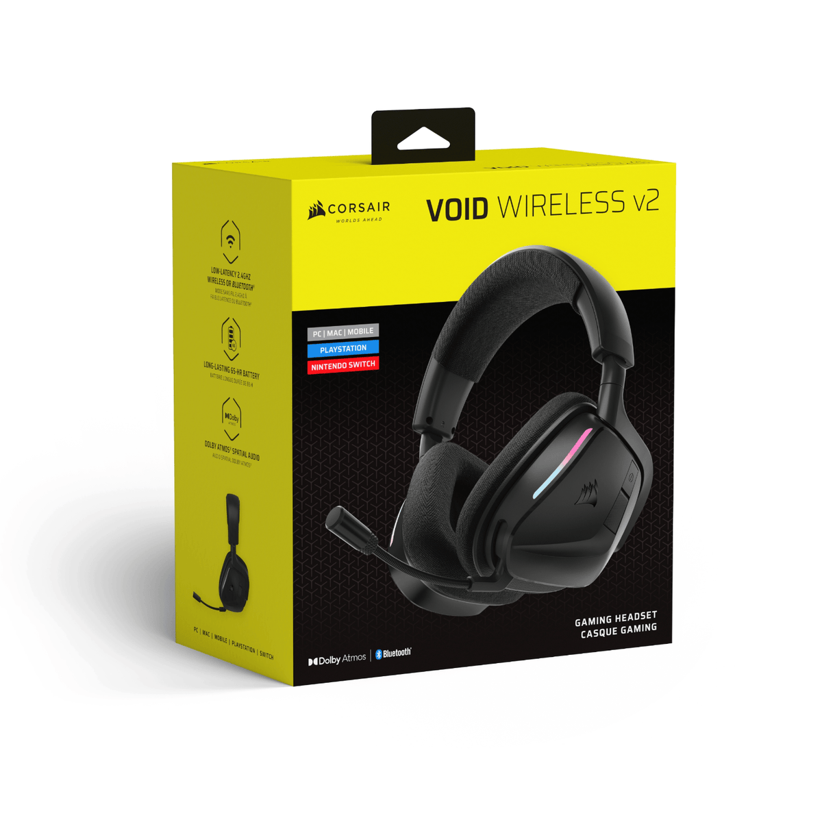 CORSAIR VOID WIRELESS v2 Gaming Headset - Carbon