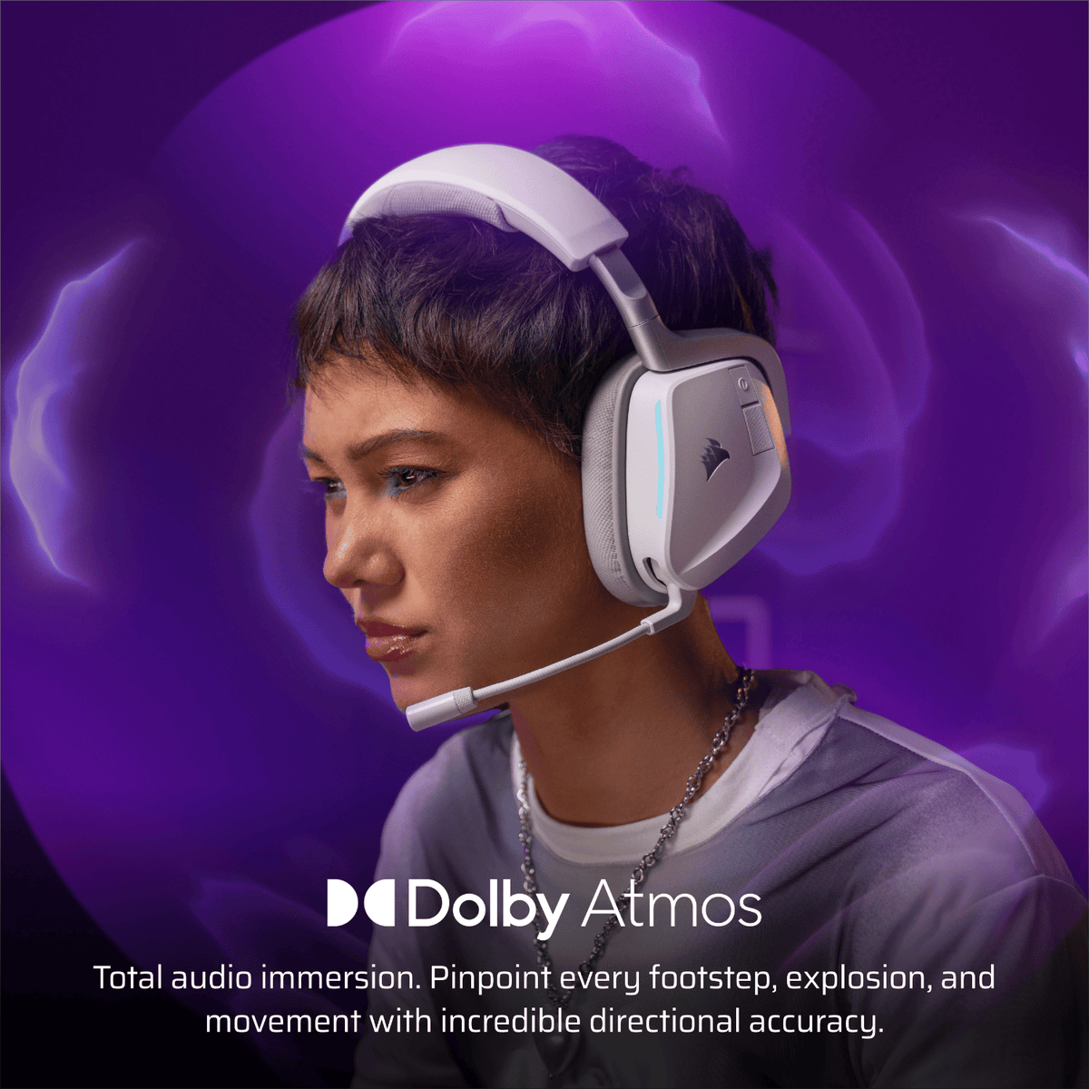 CORSAIR VOID v2 WIRELESS Gaming Headset - White