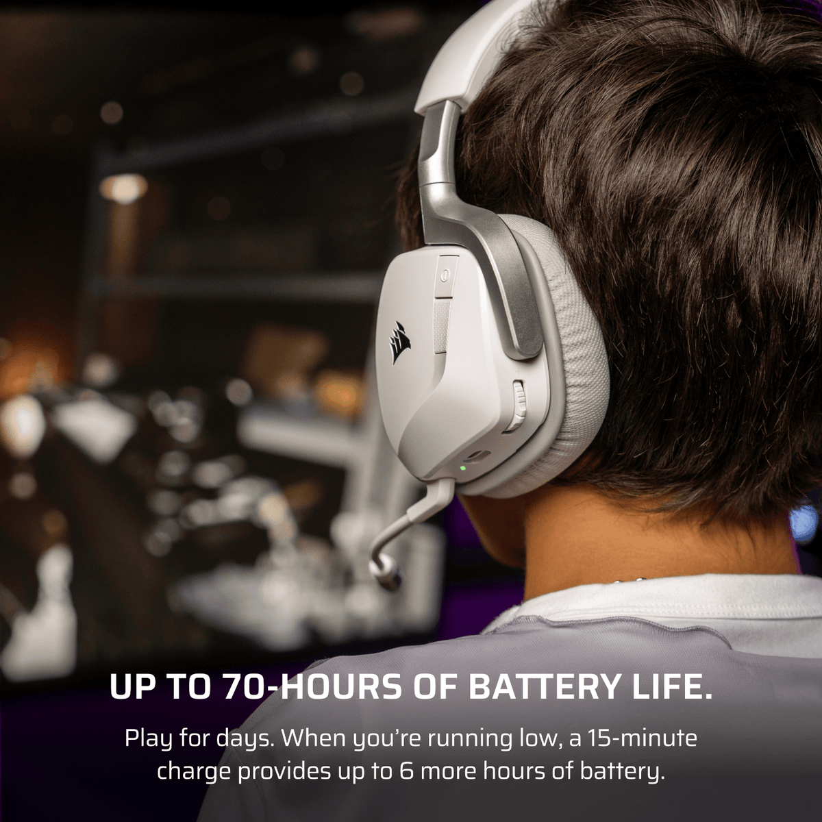 CORSAIR VOID v2 WIRELESS Gaming Headset - White