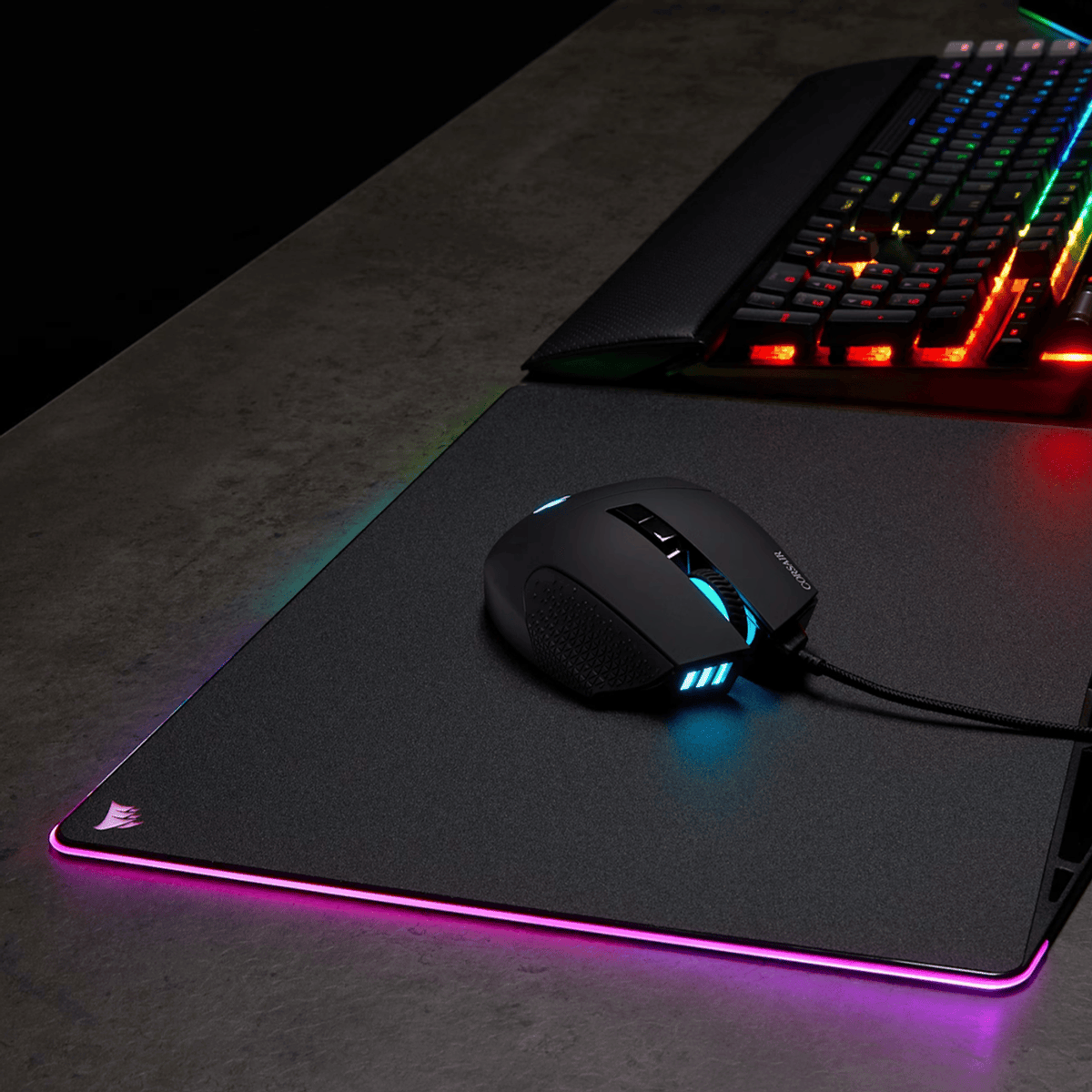 Corsair SCIMITAR RGB ELITE Optical 18 000 DPI MOBA/MMO Gaming Mouse - Black