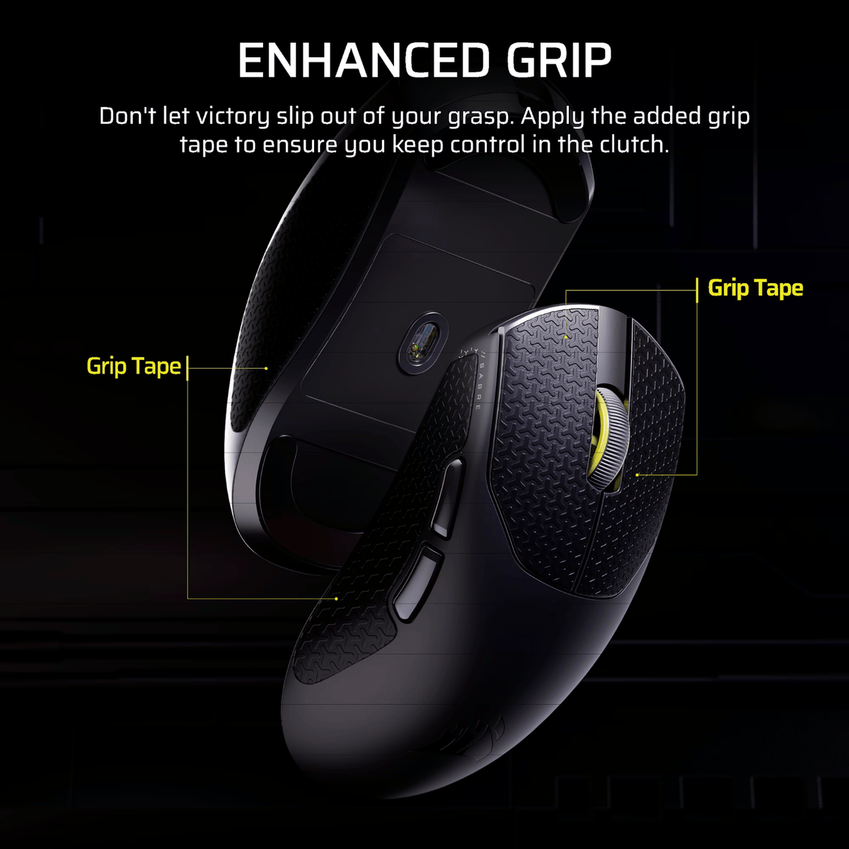 Corsair SABRE v2 PRO ULTRALIGHT WIRELESS 30000 DPI Gaming Mouse - Black