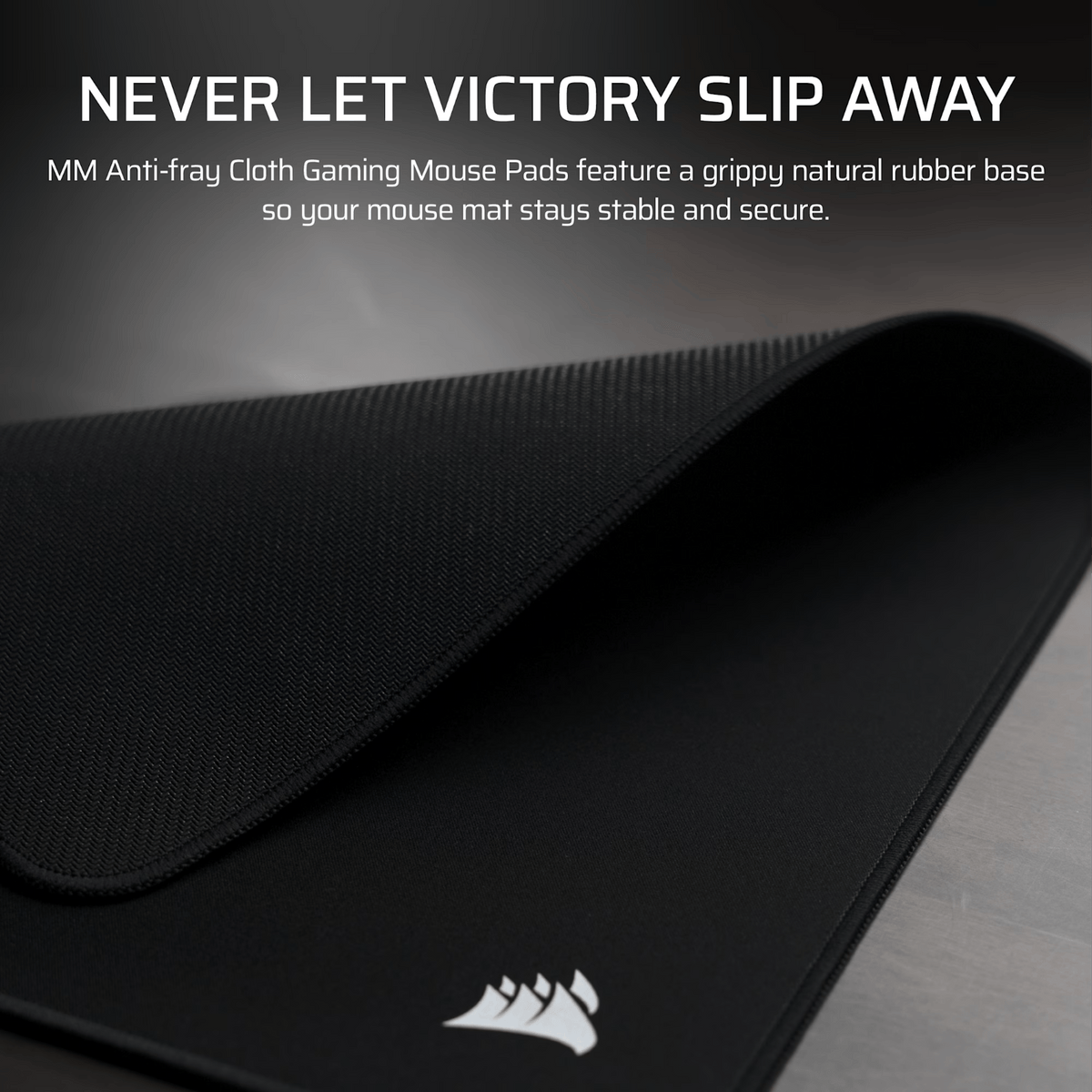 Corsair MM Anti-fray Cloth Gaming Mouse Pad XL - Black