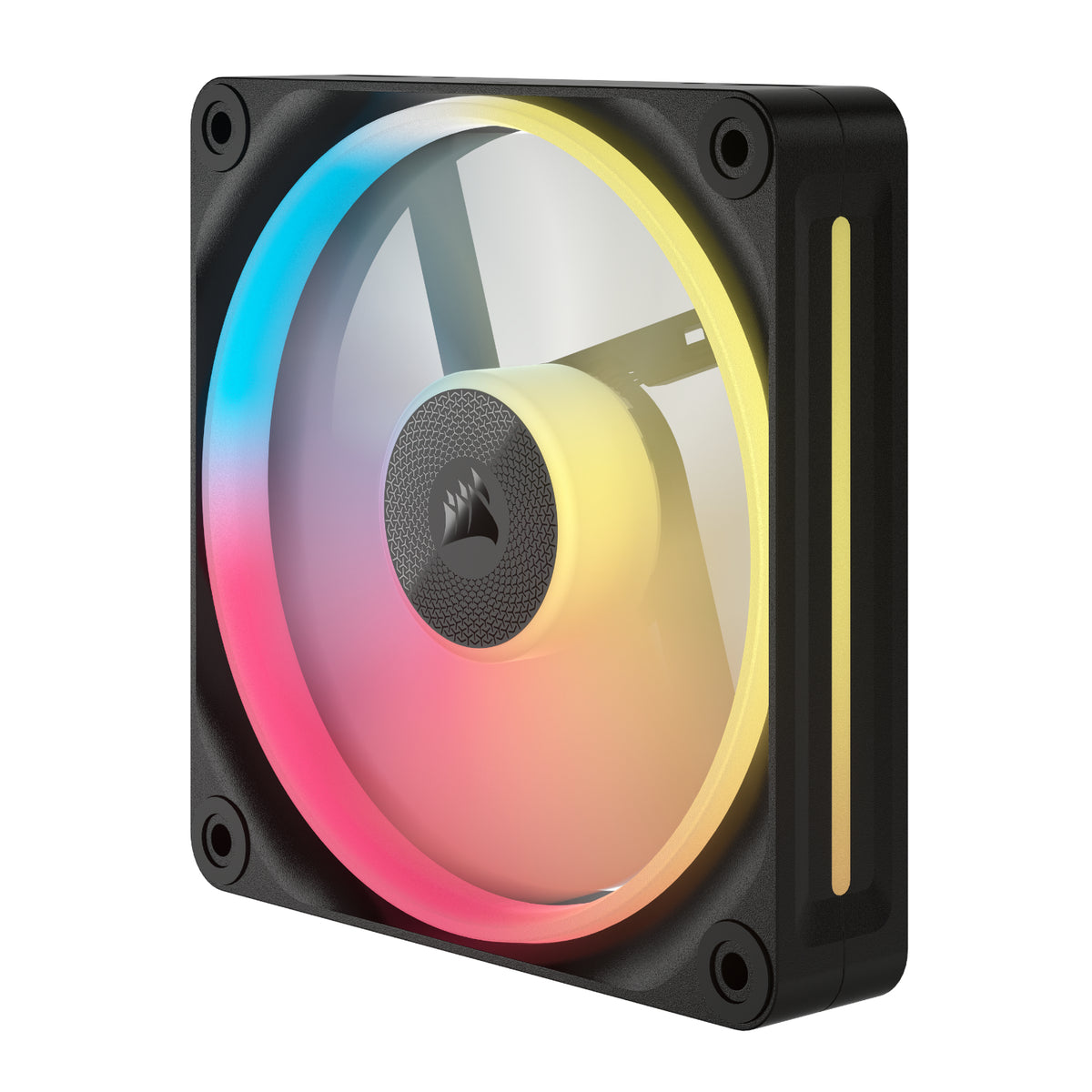 Corsair iCUE LINK LX120-R RGB 120mm PWM Reverse Fan Expansion - Black