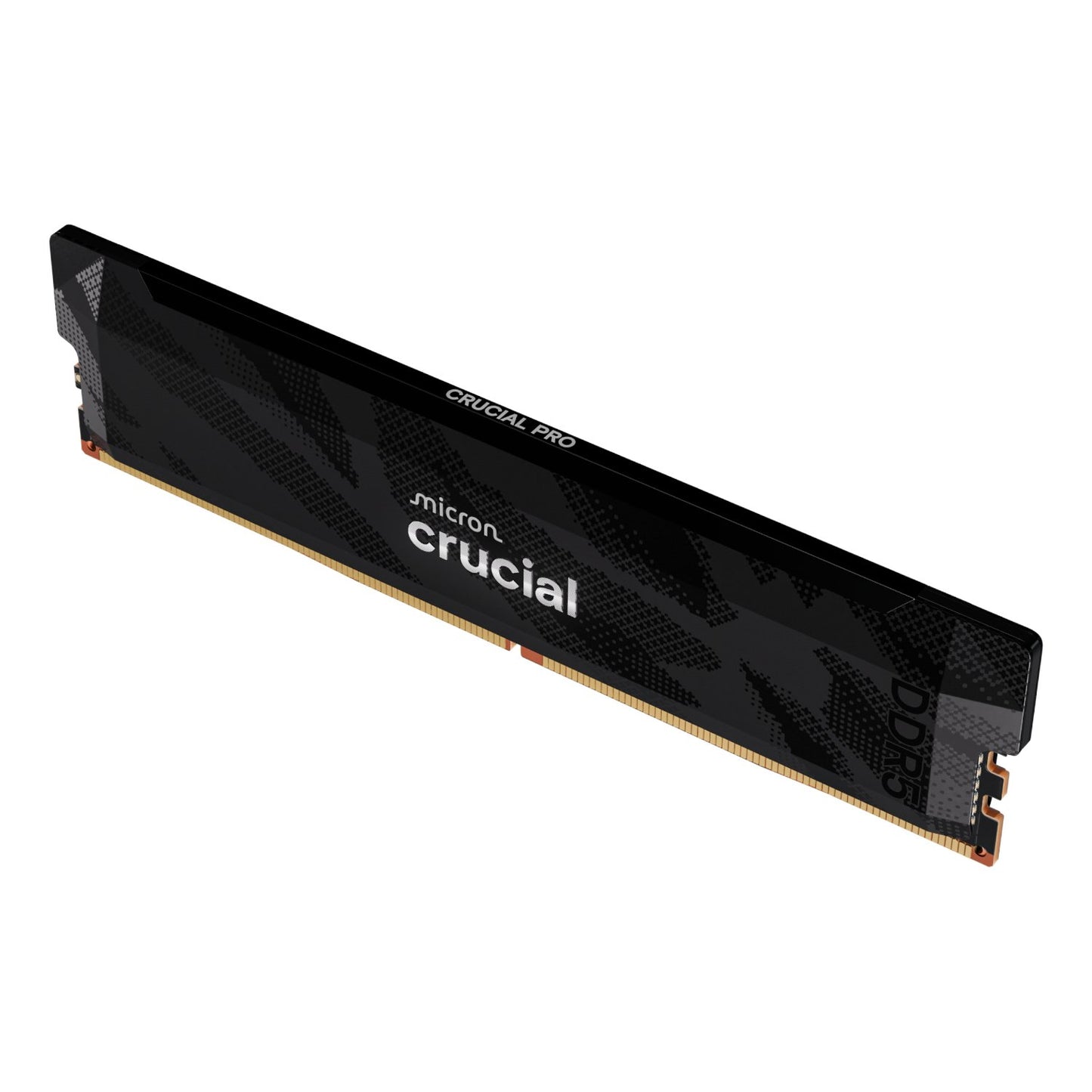 Crucial Pro 16GB 6400Mhz DDR5 Desktop OC Gaming Memory - Black