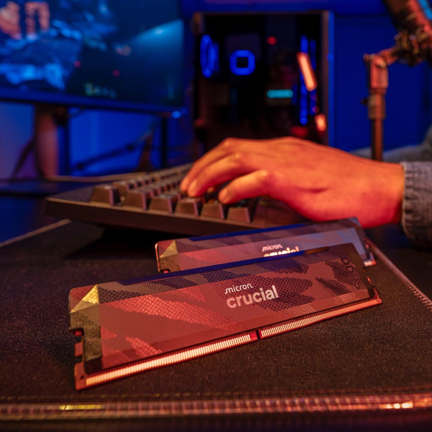 Crucial Pro Overclocking DDR5-6400 32GB Desktop Gaming Memory Kit (16GB x 2) - Black