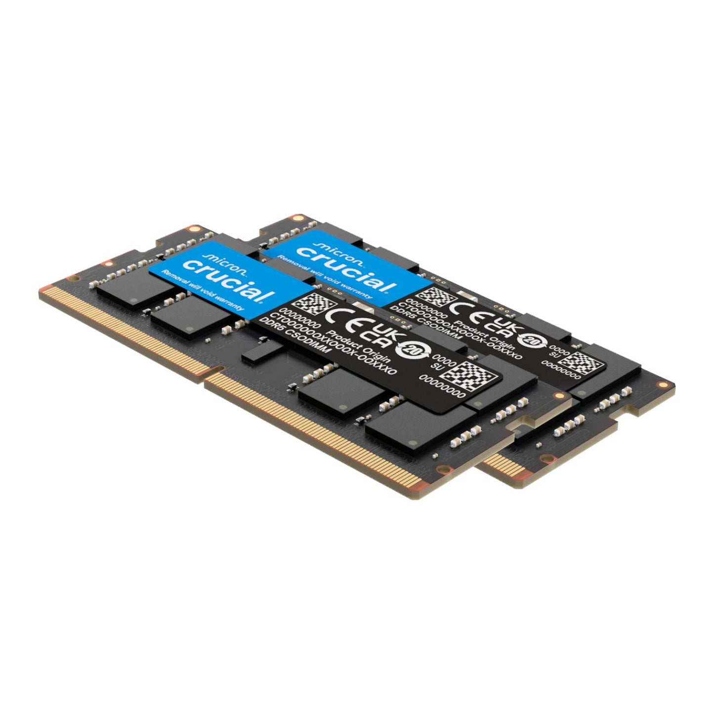 Crucial DDR5-6400 64GB CSODIMM Notebook Memory Kit (2 x 32GB)