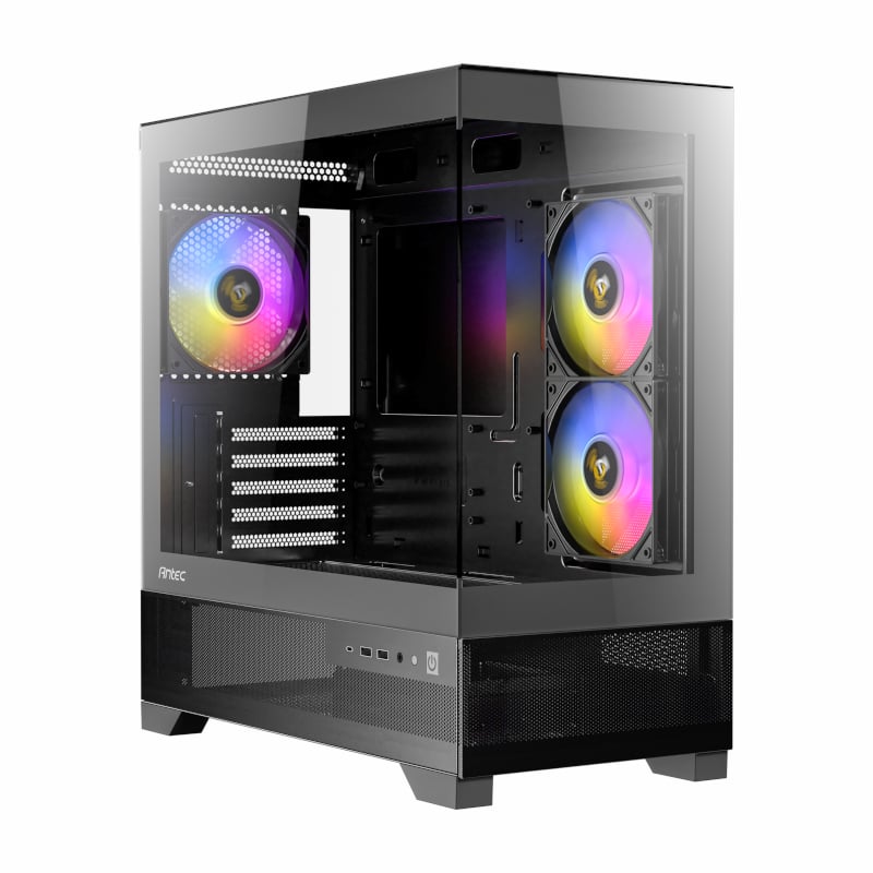 Antec CX500M Micro-ATX | ITX RGB Mini-Tower Gaming Chassis Type-C  - Black