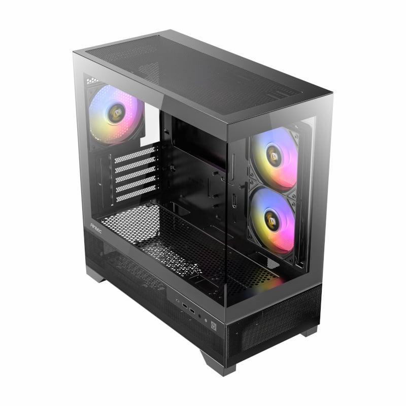 Antec CX500M Micro-ATX | ITX RGB Mini-Tower Gaming Chassis Type-C  - Black