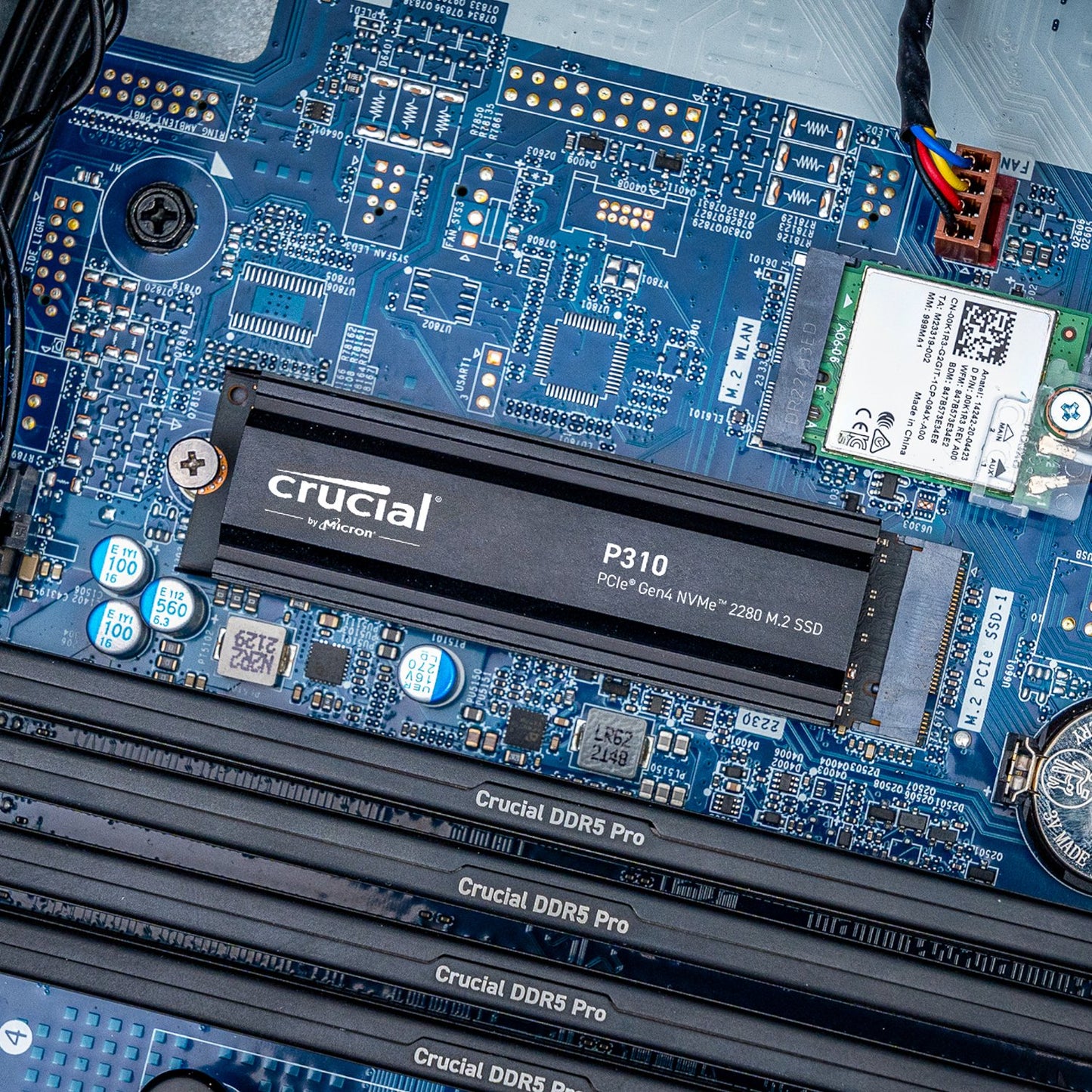 Crucial P310 1TB M.2 NVMe SSD with Heatsink