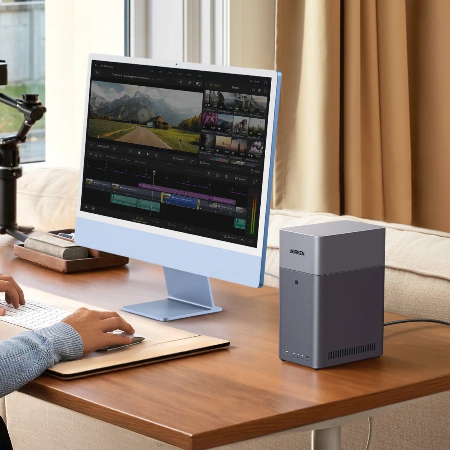 UGreen NASync DH2300 2 Bay 1GbE Private Cloud Storage