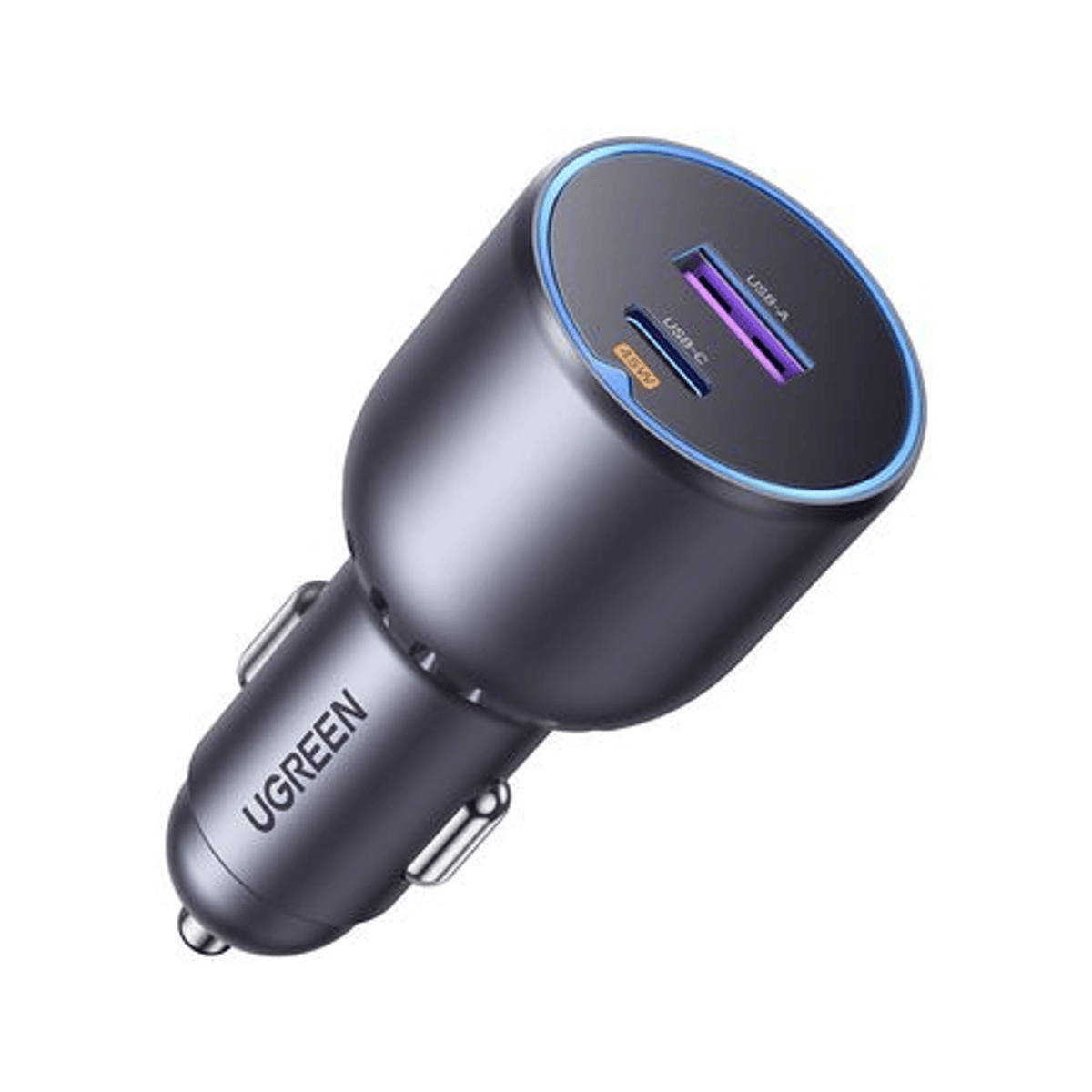 UGREEN 63W Type-C + USB A Fast Car Charger