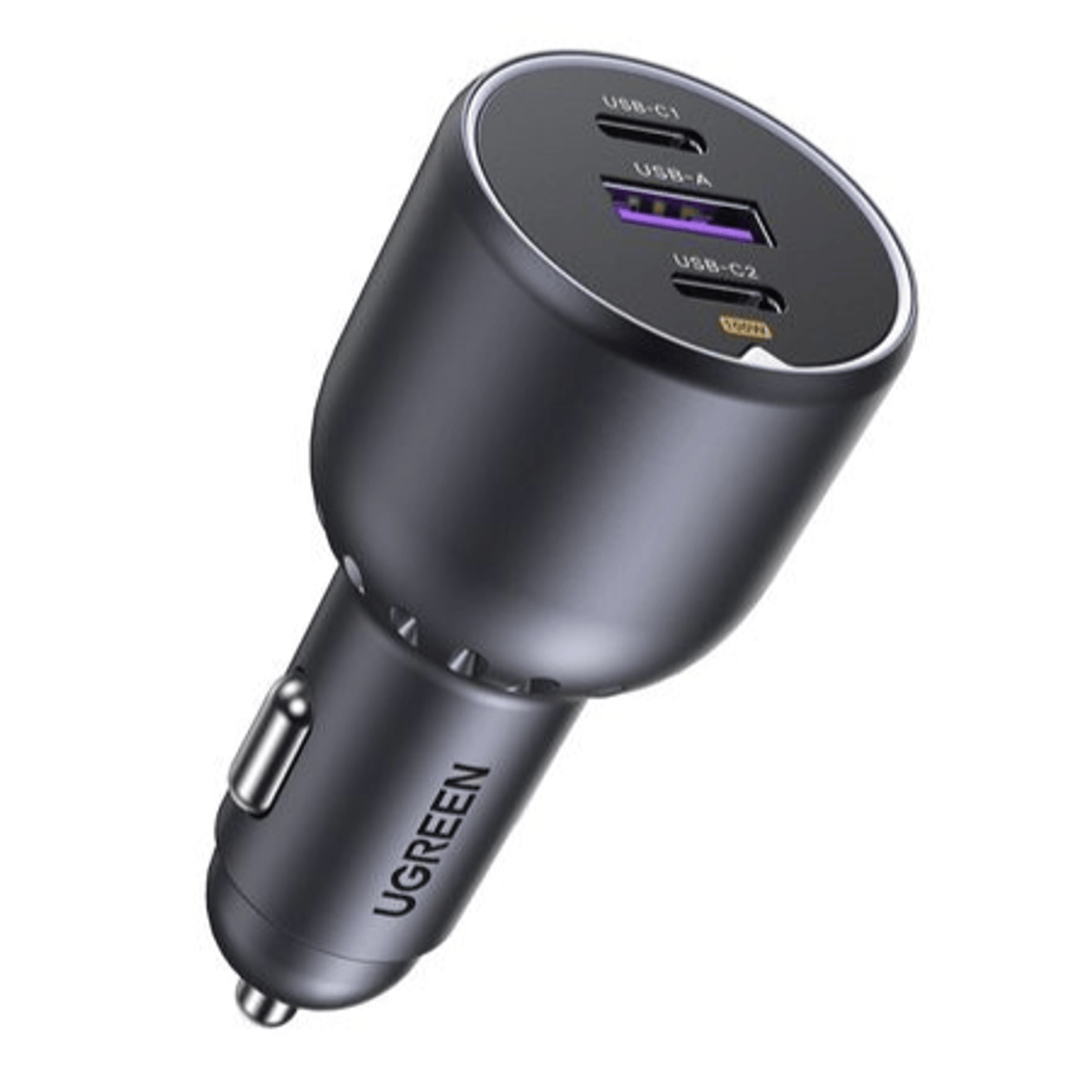 UGREEN 130W USB-C 3-port Car Charger
