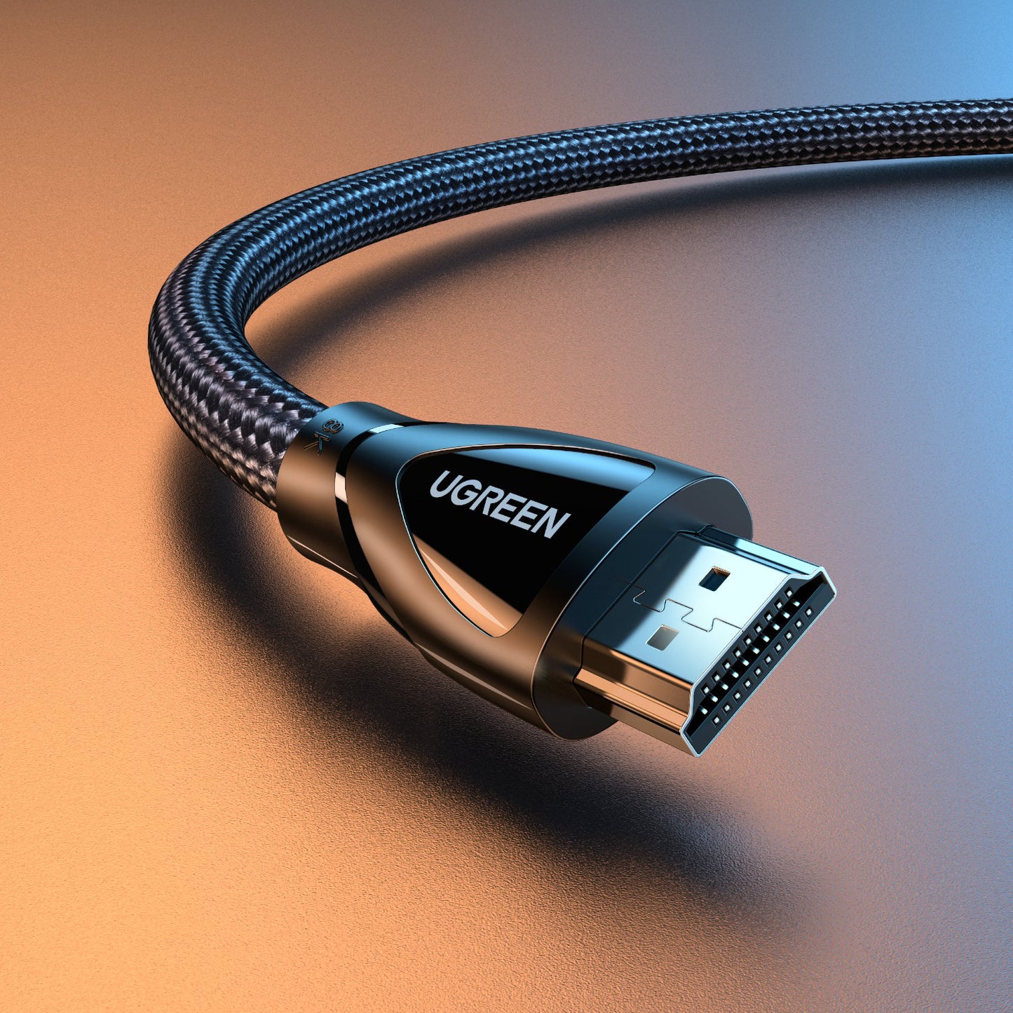 UGreen HDMI 2.1 Male to Male Cable 1M (8K@60Hz | 4K@120Hz) - Black