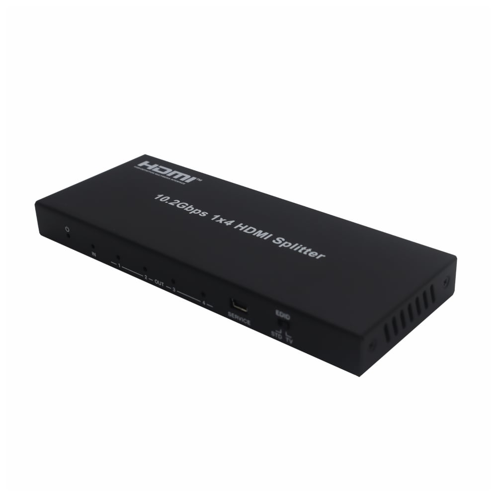 HDCVT 1x4 HDMI 1.4 Splitter 4K with EDID Management
