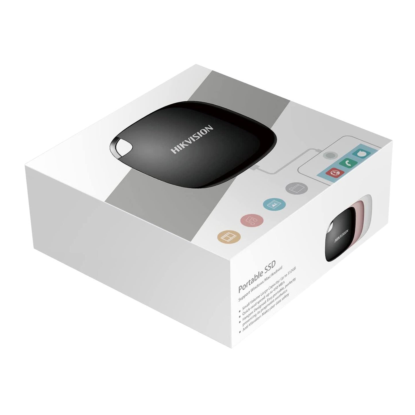 Hikvision Pocket Series T100I 1TB USB3.0 Type-C Portable SSD