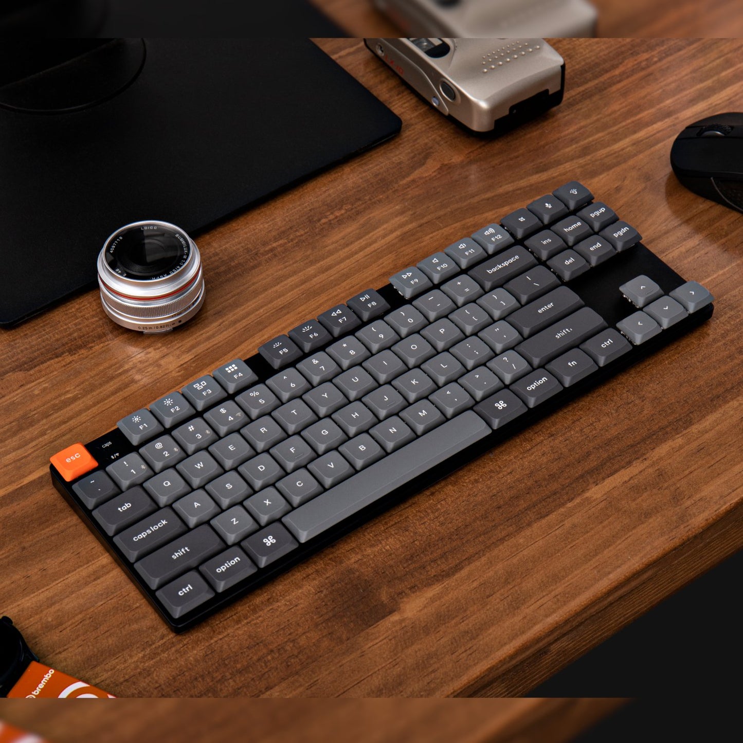 Keychron K1 Max QMK/VIA 80% Wireless Custom Mechanical Keyboard | RED Switches