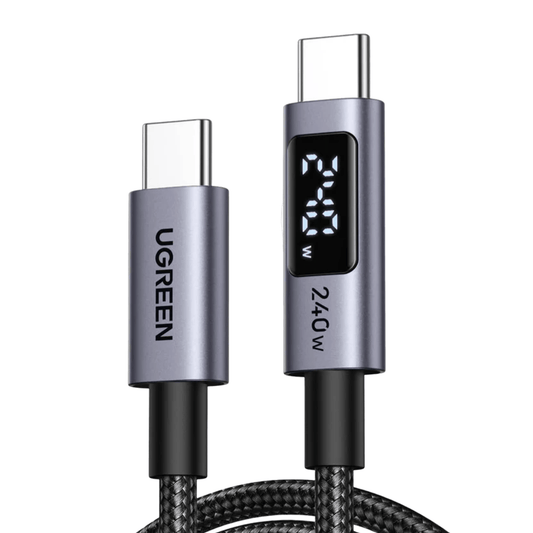 UGREEN 240W USB Type-C Cable with LED Display 1M